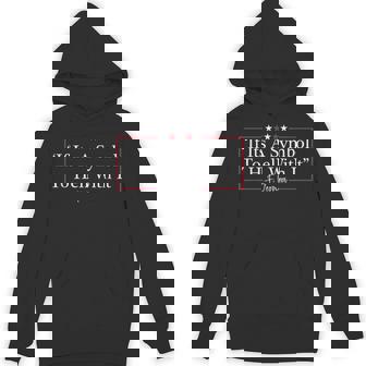 If It's a Symbol To Hell With It Unisex Hoodie - Monsterry