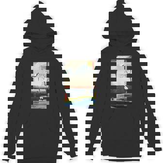 Japanese Cranes Art Edo Period Woodblock Art Tank Top Unisex Hoodie - Monsterry