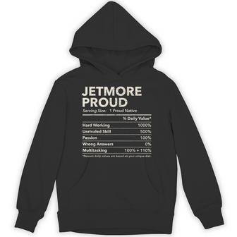 Jetmore Kansas Proud Nutrition Facts Hoodie - Thegiftio UK