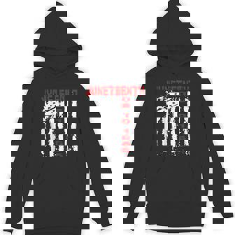 June 1865 End Of Slavery Shirt Abolished American Slavery Unisex Hoodie - Monsterry