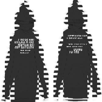 Just Because I'm Awake Pajamas PJ Teens Tweens Unisex Hoodie - Monsterry