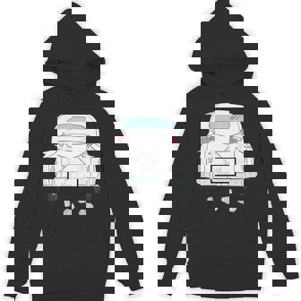Just Married Honeymoon Car With Cans On Back Unisex Hoodie - Monsterry