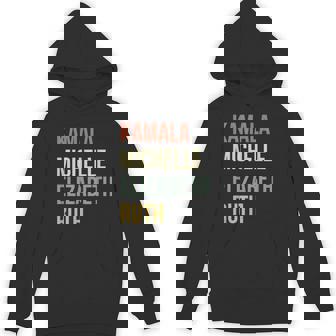 Kamala Michelle Elizabeth Ruth Feminist Political Icons Unisex Hoodie - Monsterry