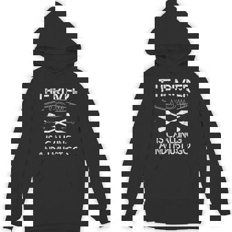Kayak Padding The River Is Calling And I Must Go Unisex Hoodie - Monsterry