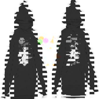 Kids Penguin Birthday 7 Penguin 7th Birthday Outfit Penguin Party Unisex Hoodie - Monsterry