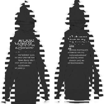 Kleptocracy Definition Corrupt Government Pro Libertarian Unisex Hoodie - Monsterry