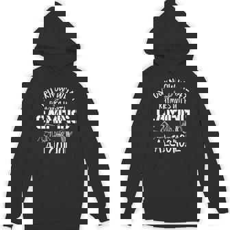 You Know What Rhymes With Camping Alcohol Camping Lover Unisex Hoodie - Monsterry