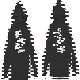 You Know The Vibe Sticky Notes Pink Unisex Hoodie - Monsterry