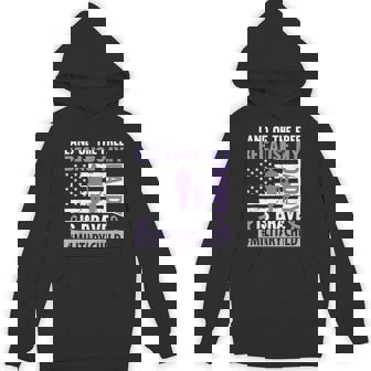 Land The Free Because My Daddy Is Brave Military Child Month Hoodie | Mazezy