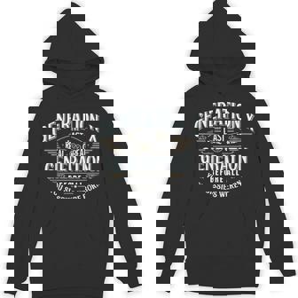 Last Real Great Generation Humor Generation X Gen X Hoodie - Thegiftio UK
