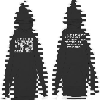 I Left My Garage To Be Here This Better Good Mechanic Car Hoodie | Mazezy