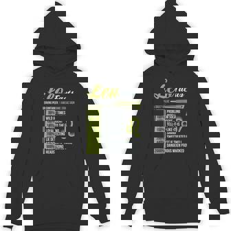 Leo Facts Traits Horoscope Zodiac Astrological Sign Small Unisex Hoodie - Monsterry
