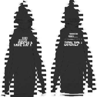 Less Talk More Chalk Tank Top Unisex Hoodie - Monsterry