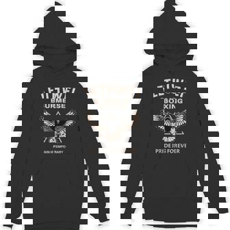 Lethwei Burmese Boxing Eagle Lethwei Fighter Unisex Hoodie - Monsterry