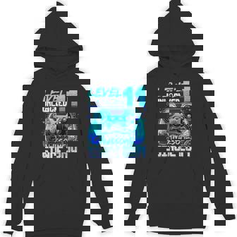 Level 11 Unlocked Awesome Since 2014 11Th Birthday Gaming Hoodie - Monsterry