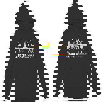 LGBT-Q Pride Gay Dare To Be Yourself Cool Christmas Unisex Hoodie - Monsterry