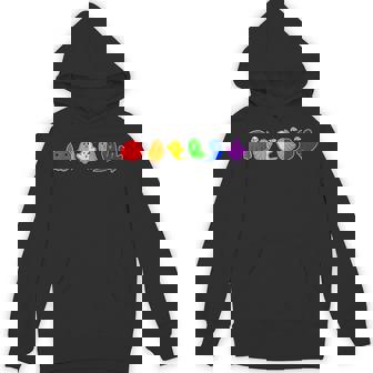 LGBTQ Boo Ghost Spooky Halloween Rainbow Gay Pride Unisex Hoodie - Monsterry