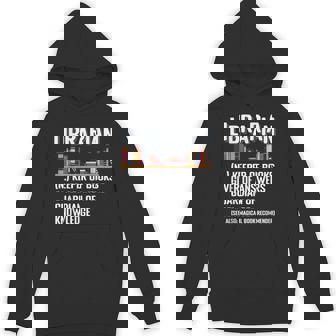 Librarian Definition Librarian Unisex Hoodie - Monsterry