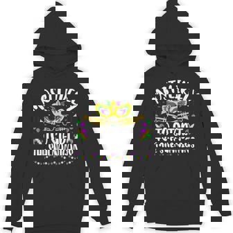Most Likely To Start All The Shenanigans Family Mardi Gras Hoodie - Thegiftio