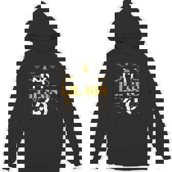 My Lil Sis Is 40 40Th Birthday 1985 40 Years Old Lil Sis Hoodie | Mazezy