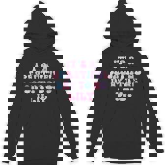 Lily Beautiful Day Personalized Lily Birthday Hoodie | Seseable CA