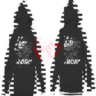 Line Dancing Lover Cowboy Valentines Day Line Dance Unisex Hoodie - Monsterry