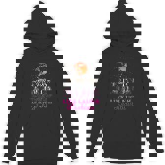 Live Laugh Lesbian Raccoon Retro LGBTQ Pride Month Unisex Hoodie - Monsterry