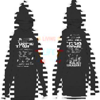 Living The Scrub Life Medical Assistant Nurse Student Unisex Hoodie - Monsterry