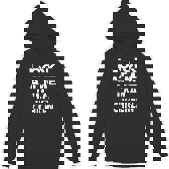 Look At Me I'm A CHICKEN Halloween Costume CHICKEN T-Shirt Unisex Hoodie - Monsterry