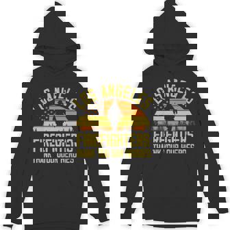Los Angeles Firefighters Thank You Our Heroes LA Firefighter Premium Unisex Hoodie - Monsterry