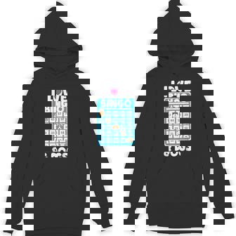 I Love Bingo And Dogs Board Games Canine Puppy Dog Unisex Hoodie - Monsterry