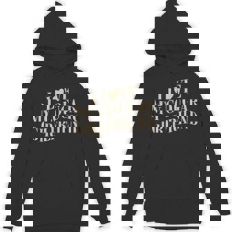 I Love My Cougar Girlfriend Valentines Boyfriend Men Hoodie | Mazezy