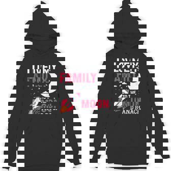 I Love My Family To The Moon And Back Family Unisex Hoodie - Monsterry