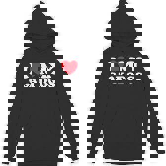 I Love My Gay Dogs Pet Queer Animal Parent Dad Mom Fan Unisex Hoodie - Monsterry