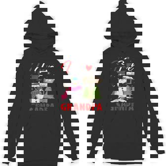 I Love Being A Grandpa Snowman Xmas For Christmas Day Unisex Hoodie - Monsterry
