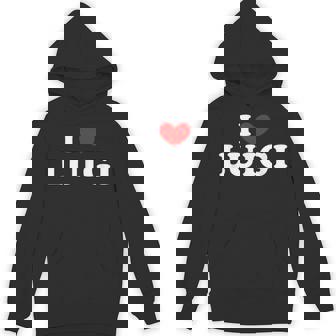 I Love Luigi I Heart Luigi Hoodie | Seseable CA