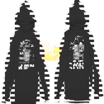 Love Ramen Japanese Noodles Kawaii Neko Anime Cat Unisex Hoodie - Monsterry