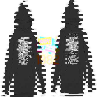 Made In 1982 40 Years Old Retro Vintage 80s 40th Birthday Unisex Hoodie - Monsterry