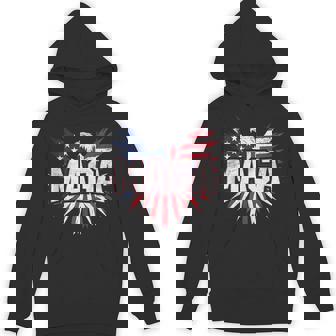 Maga American Flag Patriotic Eagle Mullet Tank Top Unisex Hoodie - Monsterry