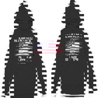 MAGAnomics For 2024 Trump President Legend Unisex Hoodie - Monsterry