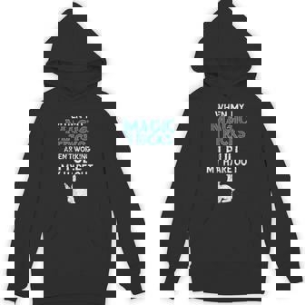 Magician Quote Magic Trick Rabbit Hare Pun Unisex Hoodie - Monsterry