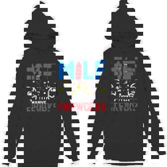 Man I Love Fireworks USA Flag 4th Of July Pyrotechnic Unisex Hoodie - Monsterry