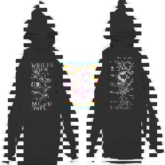 Mardi Gras Cat Voodoo Meowster Pun For Cat Moms And Dads Unisex Hoodie - Monsterry