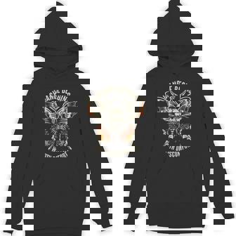 The Mariposa Butterfly Skull Change Begin With Discomfort Unisex Hoodie - Monsterry