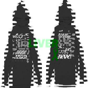 Married To A Liver Transplant Survivor Organ Recipient Hoodie - Monsterry