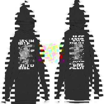 Master Builder Heart Block Brick Building Valentines Day Boy Hoodie | Seseable UK