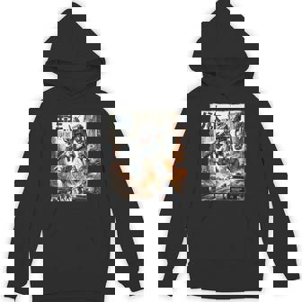 Mech Assault Futuristic Urban Warfare Japanese Battle Art Tank Top Unisex Hoodie - Monsterry