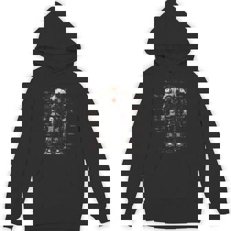 Mech Warrior Blueprint Shirt Super Tech Robot Tank Top Unisex Hoodie - Monsterry