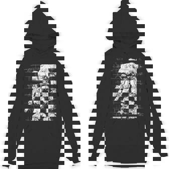 Mech Warrior Sketch Shirt Mighty Tech Robot Fighter Premium Unisex Hoodie - Monsterry