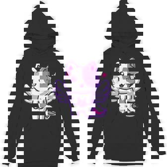 Meemeows Plush Cute Cat Hoodie - Seseable